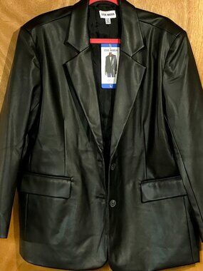 Steve Madden Ladies Faux Leather Jacket